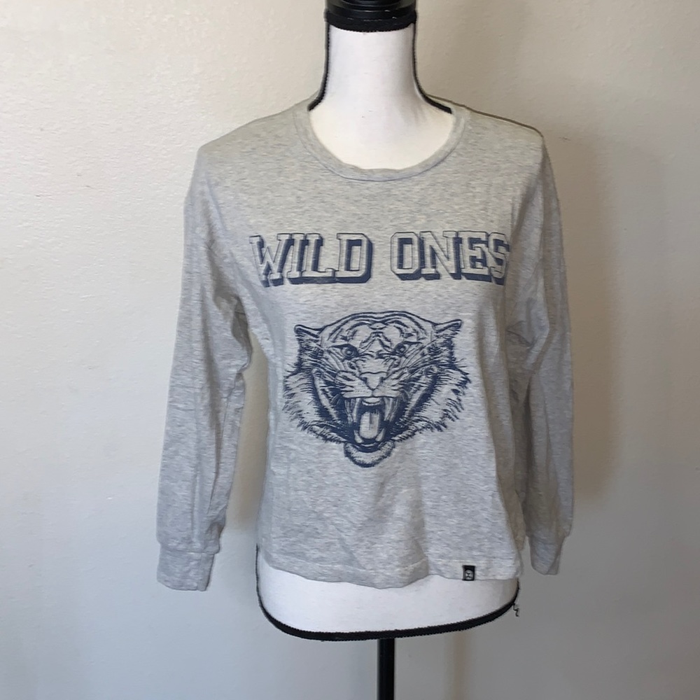 Circle X Apparel Wild Ones Tiger crop long sleeve